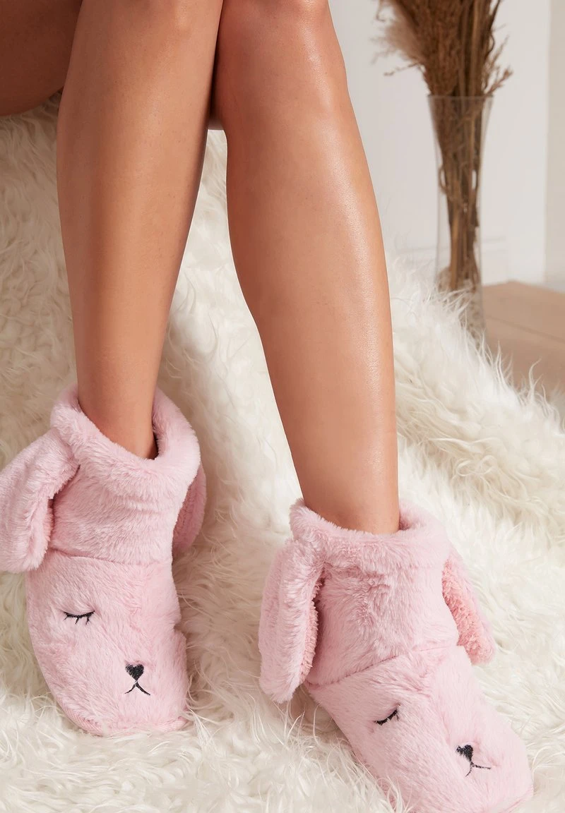 LELA RABBIT - Pantuflas - Powder Pink , Mujer 1 LELA RABBIT - Pantuflas - Powder Pink , Mujer