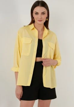 LELA Camisa - Yellow , Mujer -LELA Tienda f89df926fc6b462289eea8826af9e6cd
