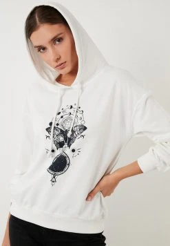 LELA Jersey Con Capucha - White, Mujer -LELA Tienda fb1f3b435e4640d9a42d2da7d0f137a0