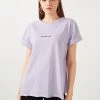 LELA Camiseta Estampada - Lilac , Mujer