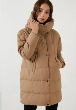 LELA OVERSIZED INFLATABLE LONG - Abrigo De Invierno - Beige , Mujer -LELA Tienda fd384f6d3c9448009c7a7665bd111d79