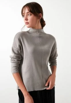 LELA Jersey De Punto - Grey , Mujer