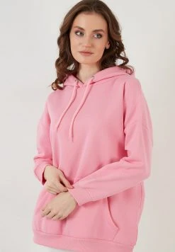 LELA Jersey Con Capucha - Pink , Mujer -LELA Tienda fd9b18420454486aad67bcdc46526276