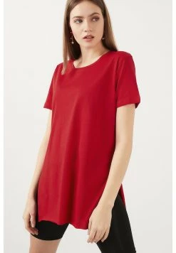 LELA Camiseta Básica - Red, Mujer -LELA Tienda fe00a868fec04013964224654c818658