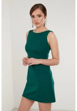 LELA Vestido De Tubo - Emerald Green , Mujer