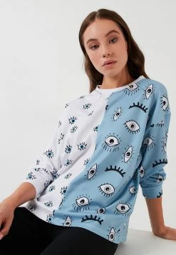 LELA CREW NECK - Sudadera - Blue , Mujer -LELA Tienda ff0711edf22f444da0f15986a9ec5f2a