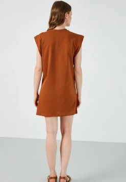 LELA Vestido Ligero - Brown, Mujer -LELA Tienda ff44da2e874e4bfc8a7ed7b26bd64b3f