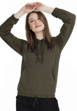 LELA Jersey Con Capucha - Khaki, Mujer -LELA Tienda ff4ed63ac1674808b6d83b1aad67d885