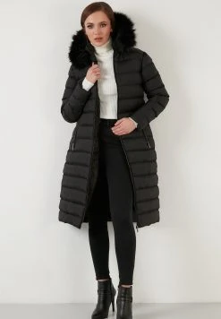 LELA REMOVABLE LONG - Abrigo De Invierno - Black , Mujer -LELA Tienda ff5a52b460804ac8bed4bf0a393b9f2b